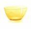 COUBI miska żółta przezroczysta 19,8 cm