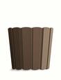 Doniczka BOARDEE BASIC brązowa 19,9cm