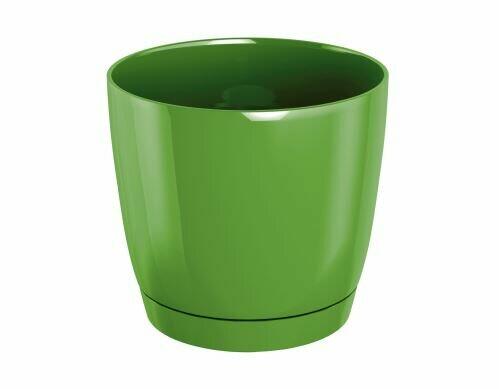 Doniczka COUBI ROUND P z miską oliwkową 21cm