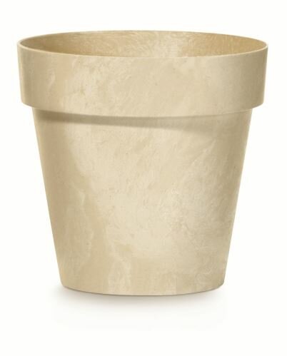 Doniczka CUBE BETON EFEKT piaskowa 20cm