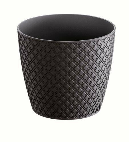 Doniczka ORIENT antracyt 25,8cm