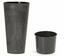 Doniczka TUBUS SLIM EFFECT + osad antracyt 20 cm