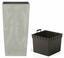 Doniczka URBI SQUARE BETON NEW szara 26,5 cm