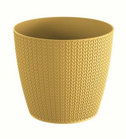 Doniczka WHEATY musztarda 25,8 cm