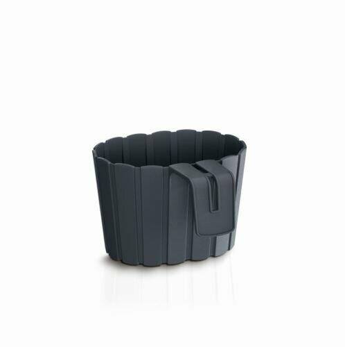 Doniczka wisząca BOARDEE HOOK antracyt 19,4cm