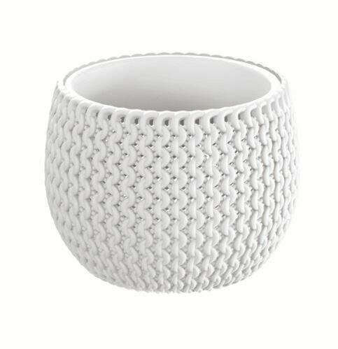 Doniczka z wkładem SPLOFY BOWL biała 18cm