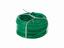 Drut wiązałkowy do sztucznego żywopłotu, zielony plastyfikowany 1,2 mm - zwój 25 m