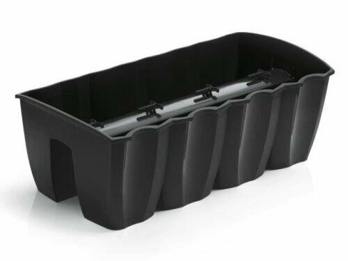 Pudełko na reling CROWN antracyt 58cm