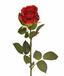 Sztuczna gałązka Czerwona róża 74 cm