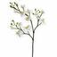 Sztuczna gałązka Orchidei biała 60 cm