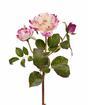 Sztuczna gałązka Różowa róża 50 cm