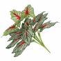 Sztuczna roślina Calladium wielobarwna 50 cm