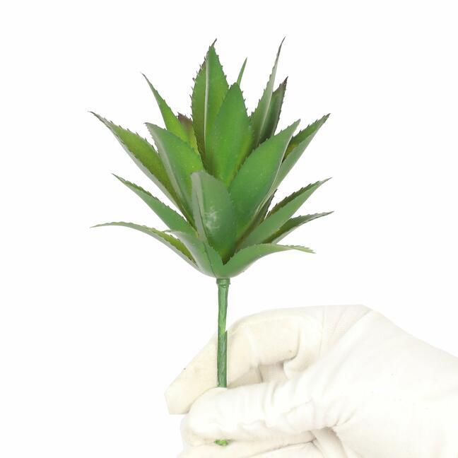 Sztuczna roślina Liście ananasa 20 cm