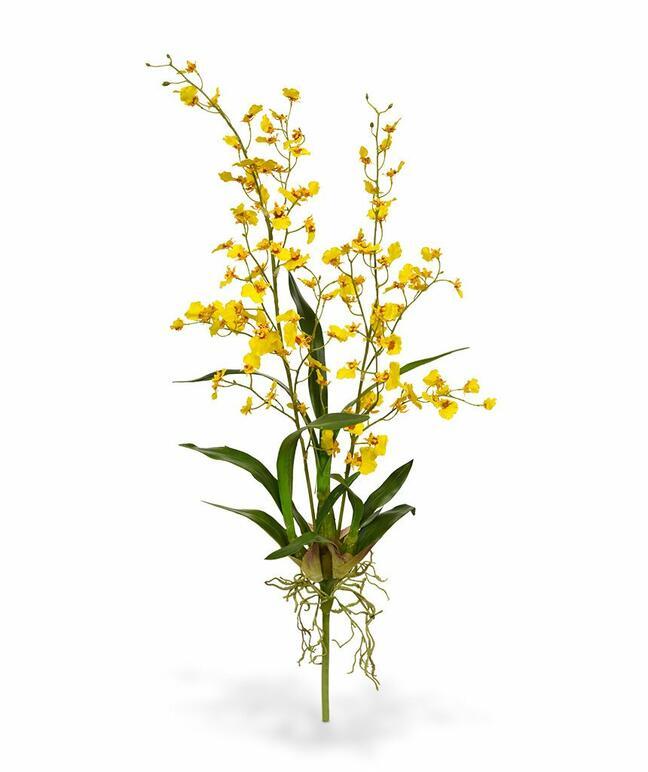 Sztuczna roślina Orchidea Oncídium 80 cm