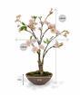 Sztuczne bonsai Wiśnia 55 cm