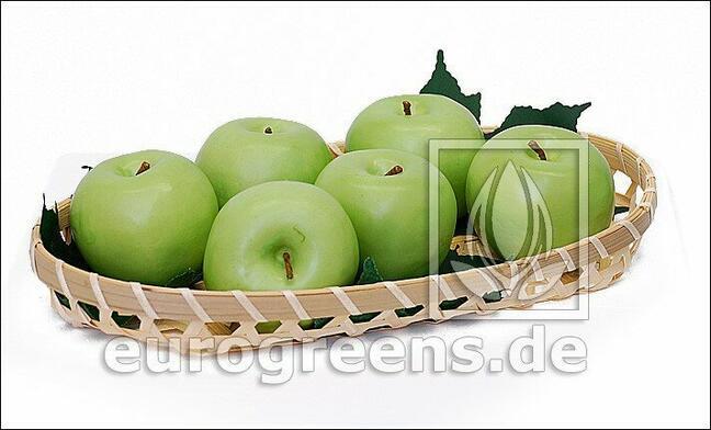 Sztuczne zielone jabłko