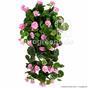 Sztuczny wąs Geranium różowy 70 cm