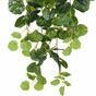 Sztuczny zwis zielona Pelargonia 80 cm